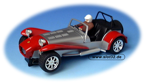 SCALEXTRIC Lotus 7 classic red-silver